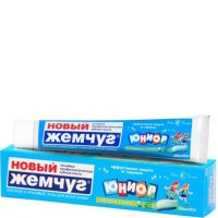 Зубная паста Жемчуг  ДЕТСКАЯ "Юниор яблоко и мята" 50мл*36*6