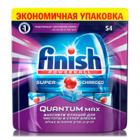 FINISH Quantum Max Ср-во д/мытья посуды д/посудом.маш.(табл)-54