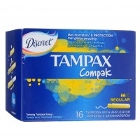 TAMPAX Compak Тампоны Regular 16шт***6