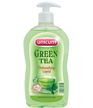 UNICUM д/посуды "Зеленый чай" 550мл*20*10