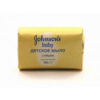 Джонсонс Детское мыло с медом 100г
