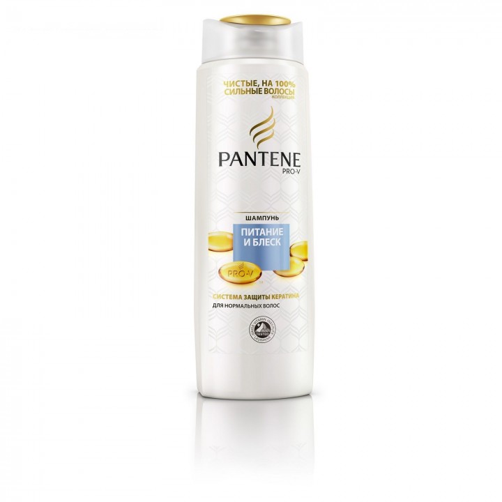 PANTENE Шампунь 400мл Питание и Блеск 