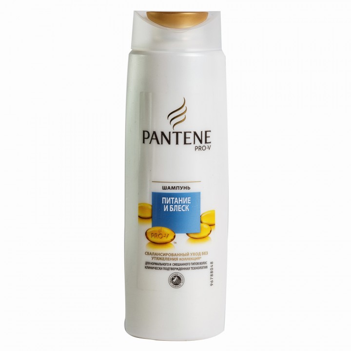 PANTENE Шампунь 250мл Питание и Блеск 