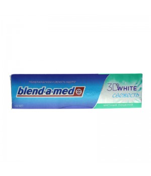 BLEND_A_MED Зубная паста 3D White Свежесть МЯТНЫЙ ПОЦЕЛУЙ 100мл