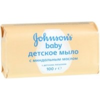 Джонсонс Детское мыло с миндальным маслом 100г