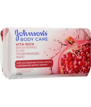 J's body care Vita-Rich Мыло с экстрактом Граната Преображающее 125 г