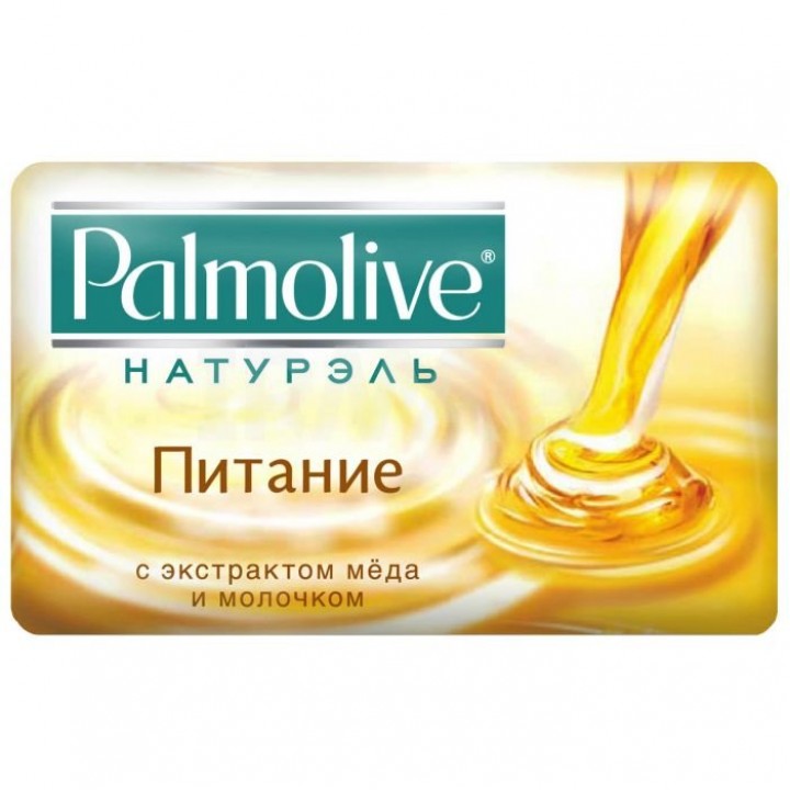 PALMOLIVE мыло "ПИТАНИЕ" (с экстрактом меда и молока ) 90г