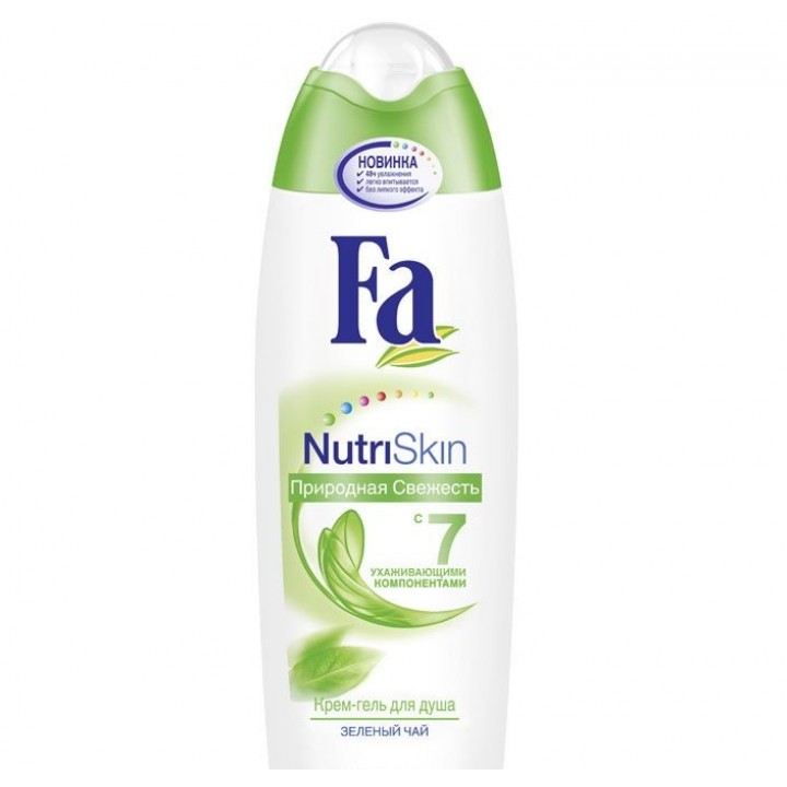 FA Гель д/душа жен. 250мл Nutri Skin Природная Зеленый чай 250мл