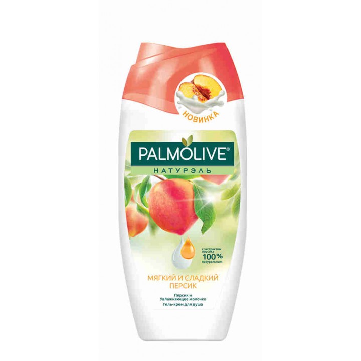 PALMOLIVE Гель для душа НАТУРЭЛЬ "Мягкий и Сладкий персик" 250 мл