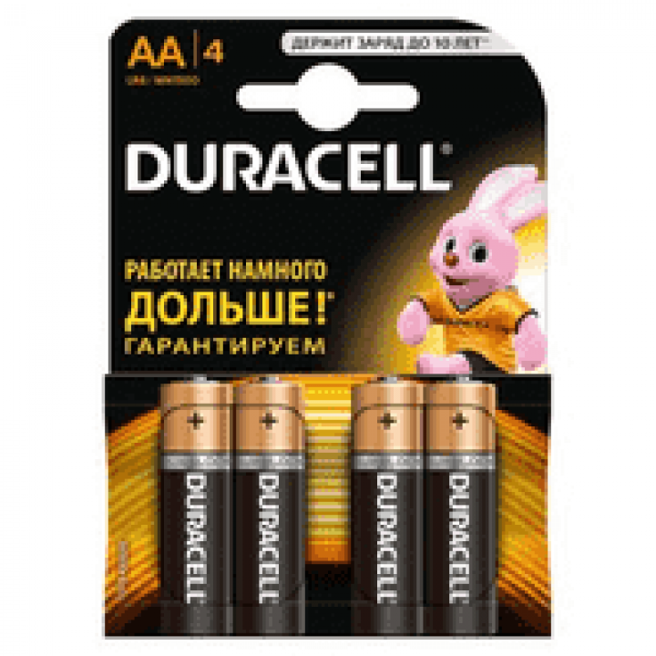 Батарейки Durasell Bisic АА 1.5V LR6 4шт 