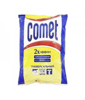 Комет чист.порошок в ПАКЕТЕ Лимон 400г *20