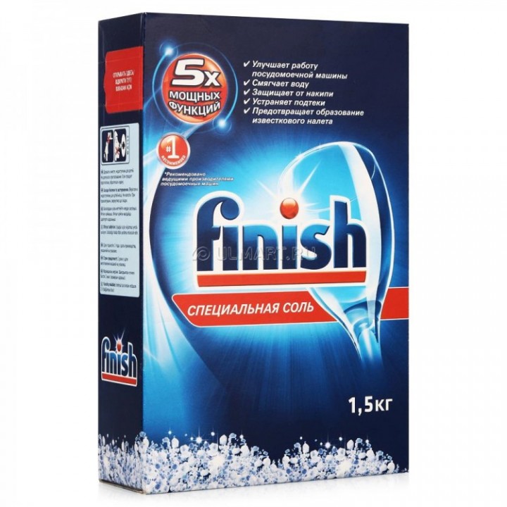  FINISH Соль для посудомоечных машин 1,5 кг