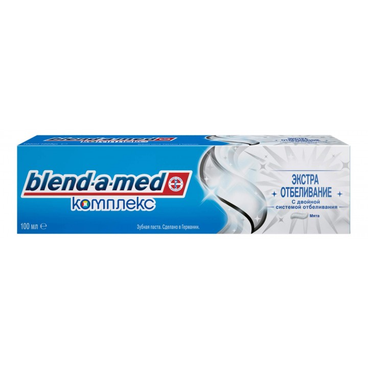 BLEND_A_MED Зубная паста Complete 7 Отбеливание 100мл