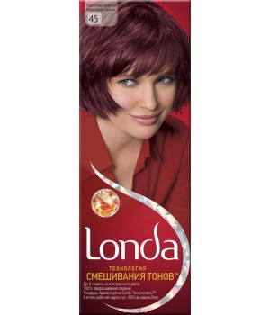 LONDA Крем-краска для волос стойкая 45 Гранато-красный
