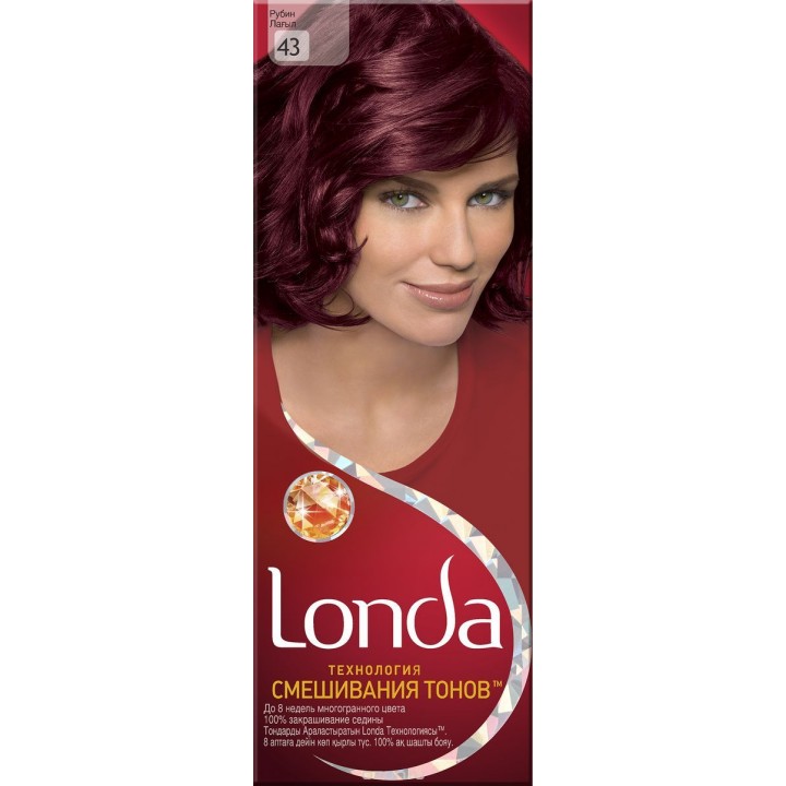 LONDA Крем-краска для волос стойкая 43 Рубин