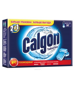 CALGON 2IN1Ср-во для умягчения воды 35 таблеток