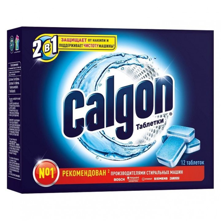 CALGON Средство для умягчения воды 12 таблеток