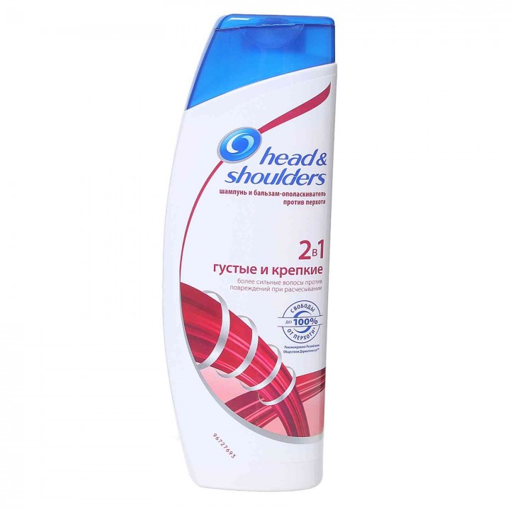 HEAD & SHOULDERS 200мл Шампунь Густые и крепкие