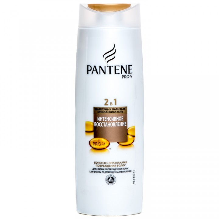 PANTENE Шампунь 400мл 2в1 Интенсивное восстановление 