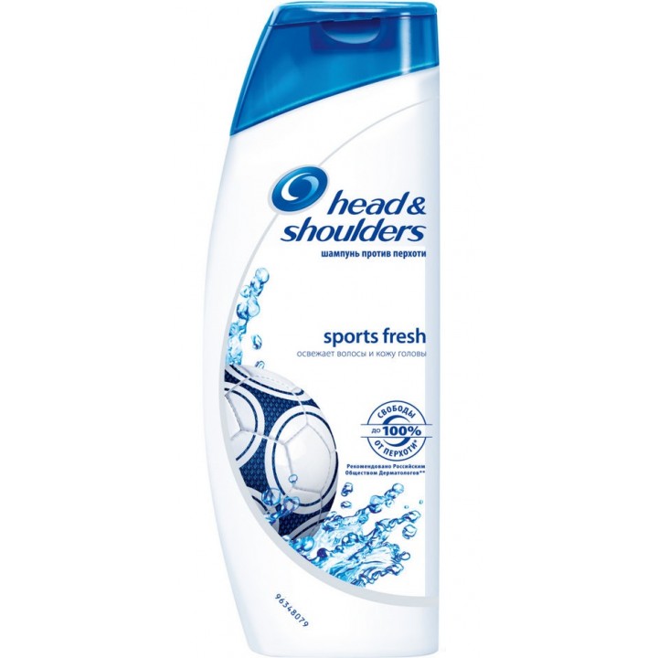 HEAD & SHOULDERS 400мл Шампунь Sports Fresh 