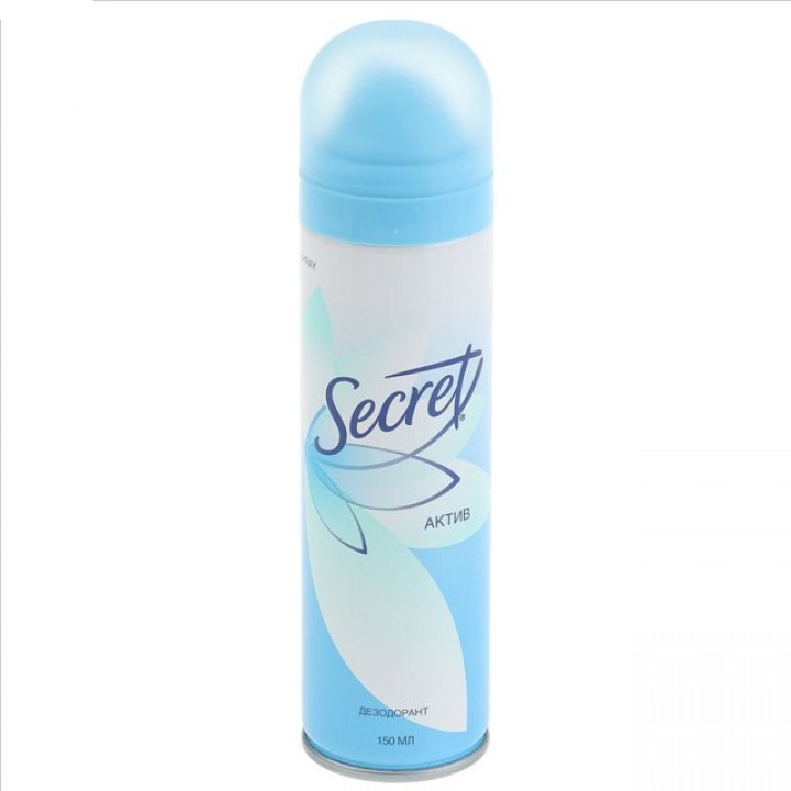 SECRET дезодорант Спрей Актив 150мл