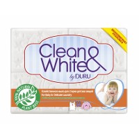 DURU CLEAN&WHITE мыло хоз.Дет.4*125г