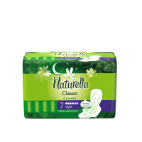 NATURELLA Classic прокладки с крылышками Night 7шт***18