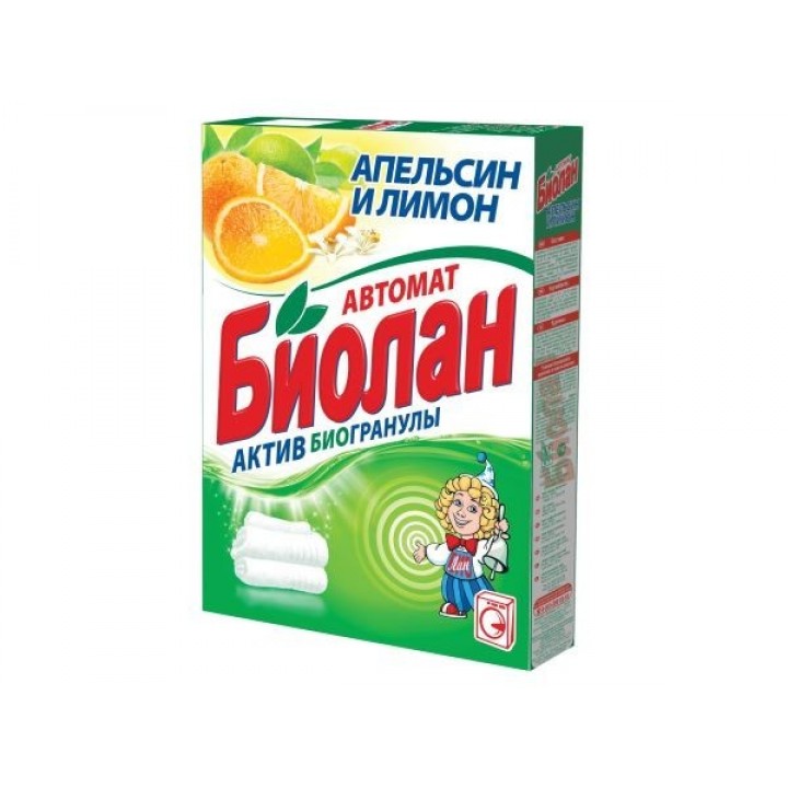 Биолан автомат "АПЕЛЬСИН И ЛИМОН" 350 гр