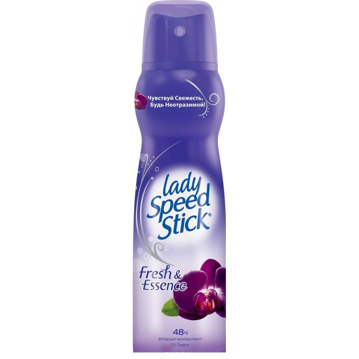 Ledy Speed Stik спрей "FRESH & ESSENCE ЧЕРНАЯ ОРХИДЕЯ" 150 мл