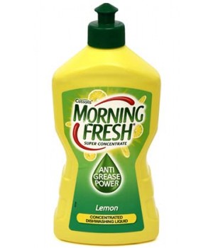 MORNING Фреш для посуды Лимон 450мл *12