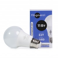 Fibonacci Светодиодная (LED) лампа A60-11W/6000/E27 (холодный свет)