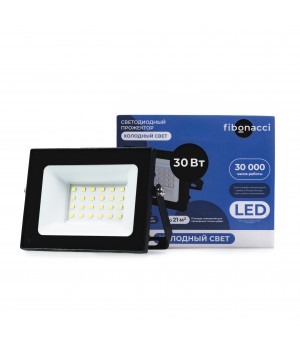 Fibonacci Светодиодный (LED) прожектор 30W/6500K/IP65